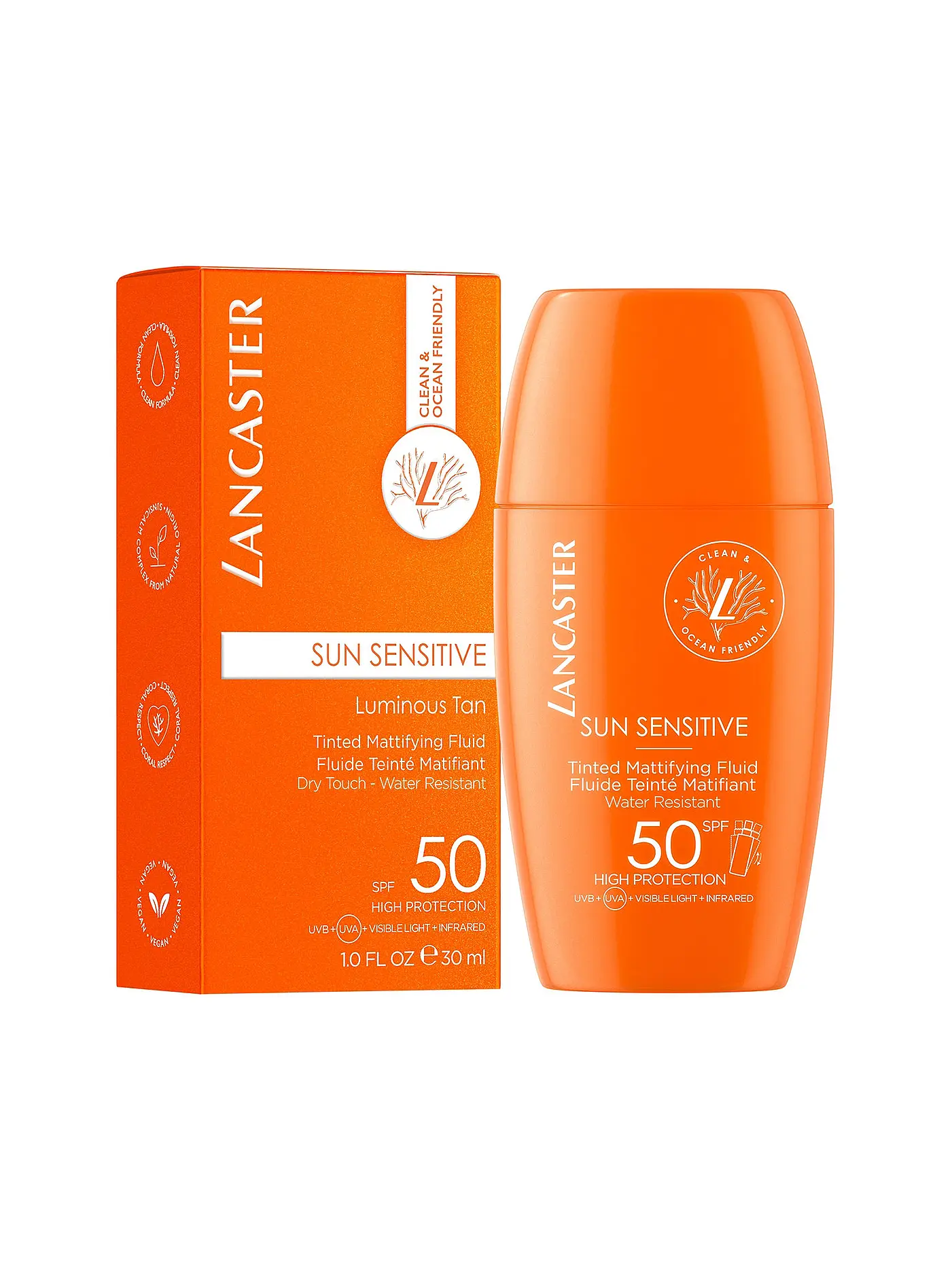 LANCASTER | Sun Sensitive Tinted Mattifying Fluid SPF50 30ml | 